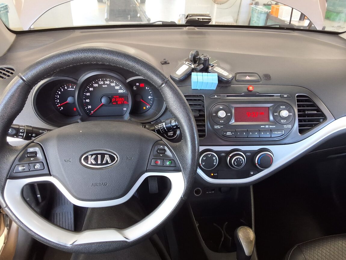 KIA ALL NEW MORNING GASOLINE LUXURY 2012 - zdjęcie 18