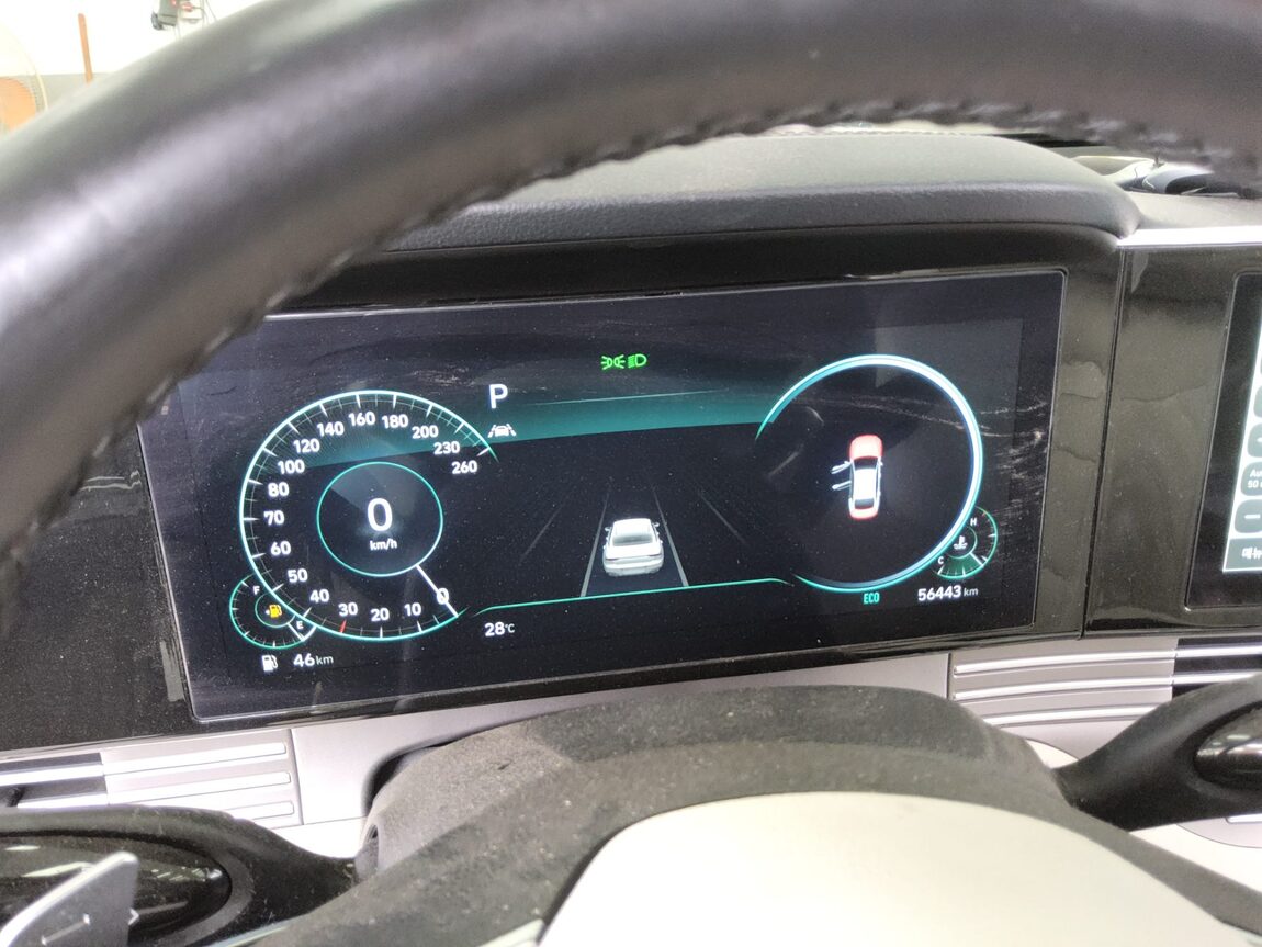 HYUNDAI THE NEW GRANDEUR IG GASOLINE 2.5 LE BLANC 2023 - zdjęcie 9
