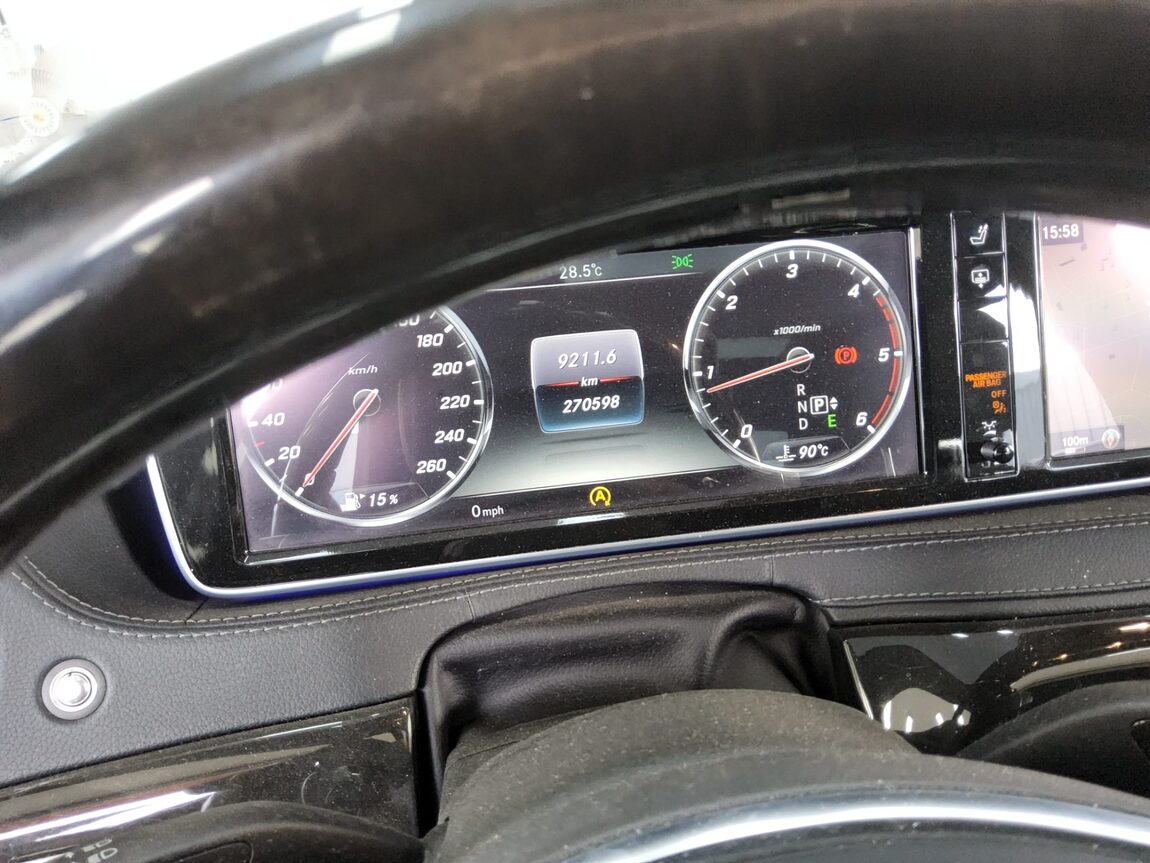MERCEDES-BENZ S-CLASS (6TH GEN) S350L BLUETEC 2015 - zdjęcie 9