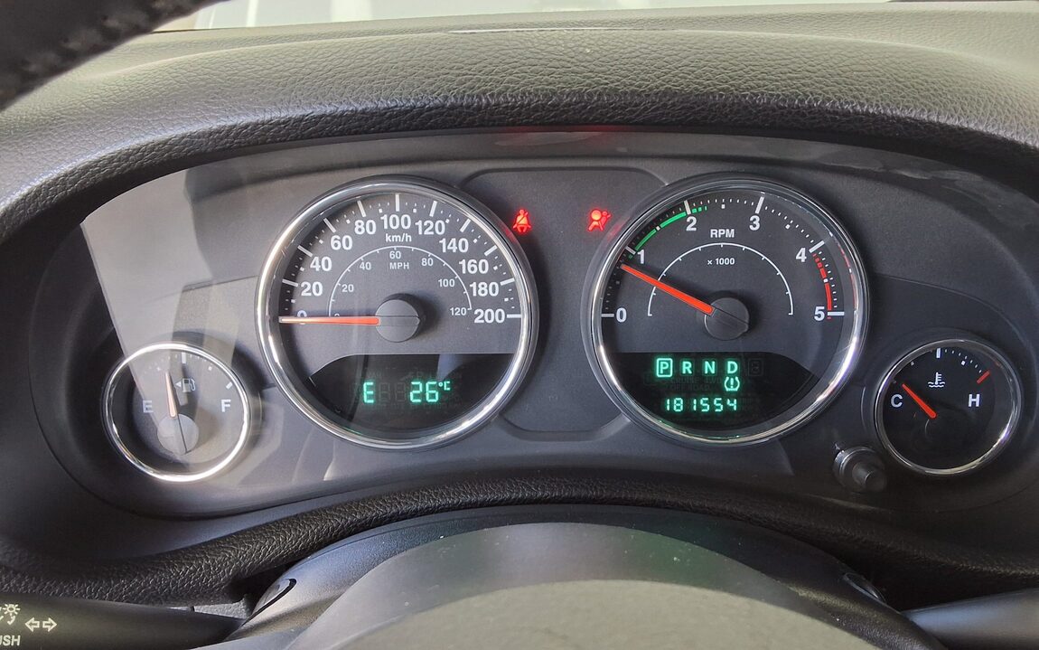 JEEP WRANGLER (JK) 2.8 RUBICON 2-DOOR 2011 - zdjęcie 9