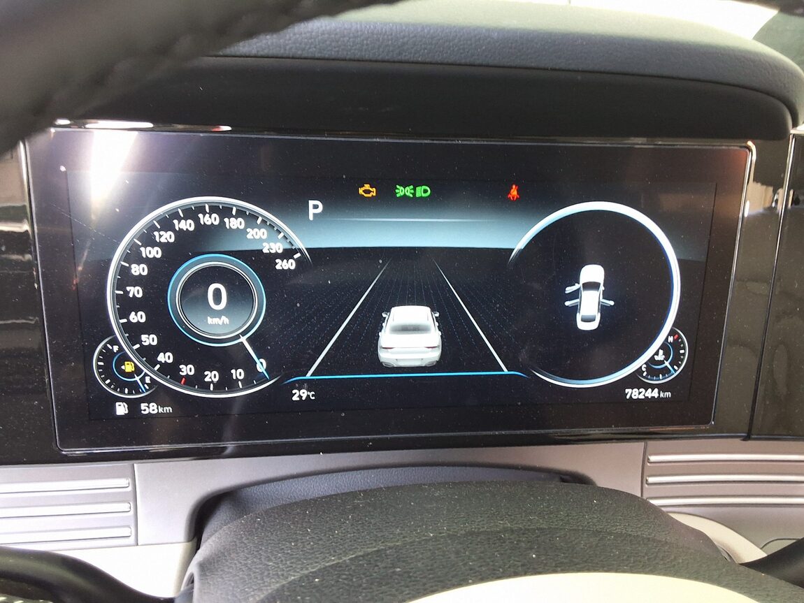 HYUNDAI THE NEW GRANDEUR IG GASOLINE 2.5 LE BLANC 2022 - zdjęcie 9