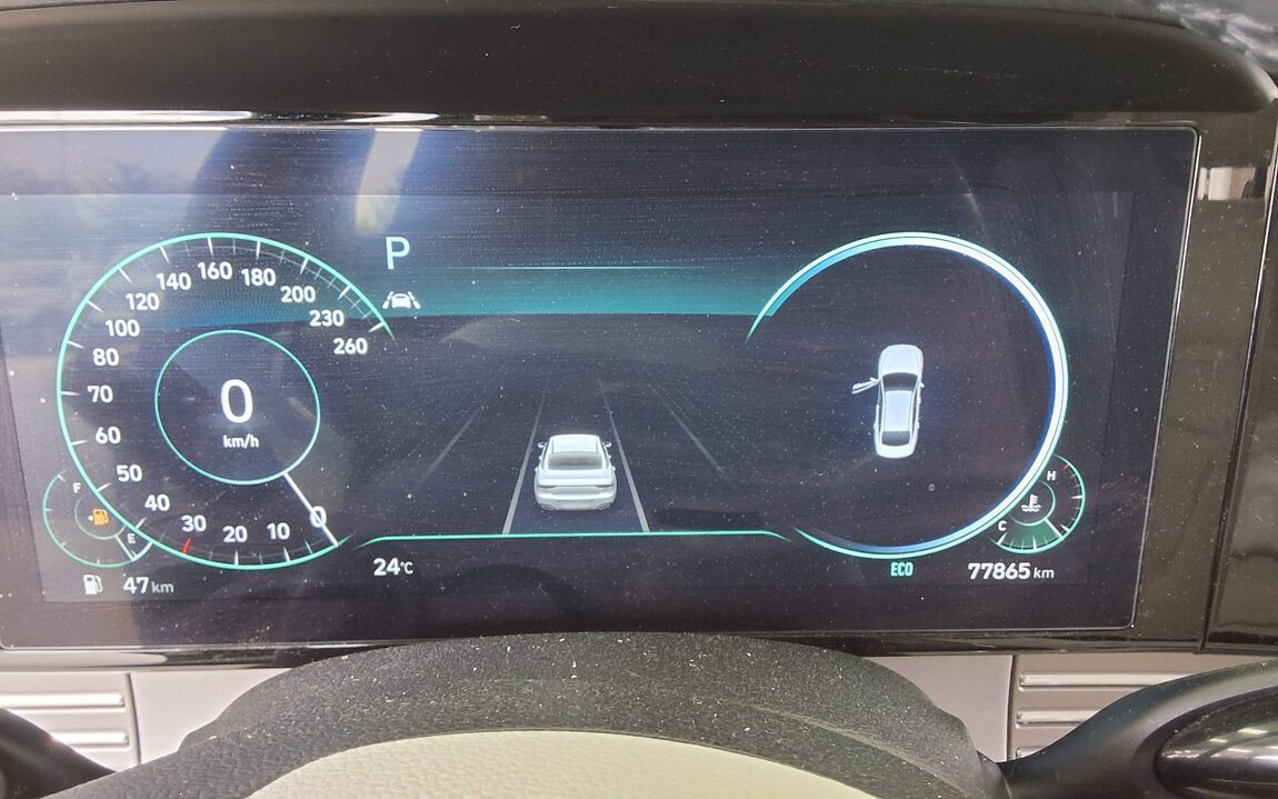 HYUNDAI THE NEW GRANDEUR IG GASOLINE 2.5 LE BLANC 2023 - zdjęcie 9