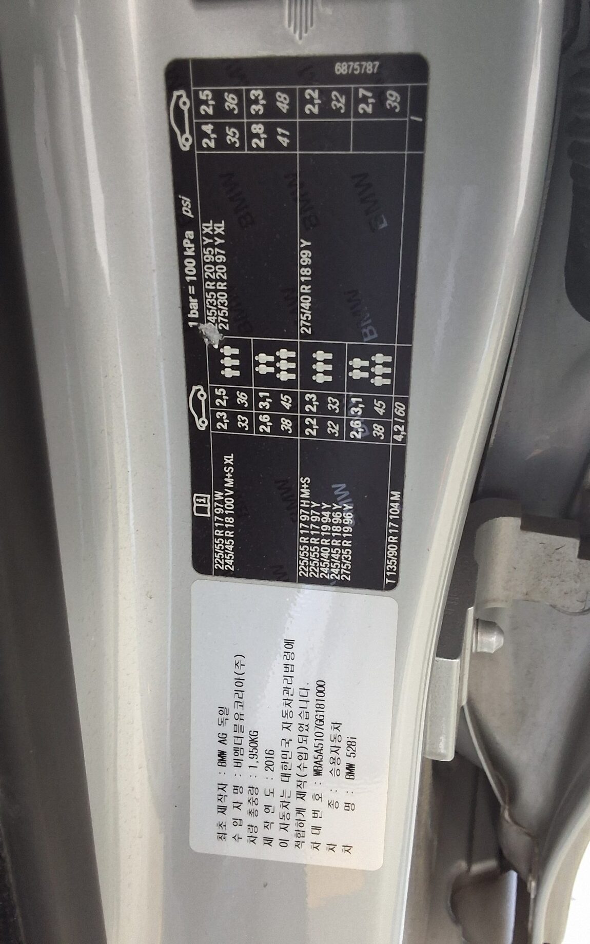BMW 5 SERIES (6TH GEN) 528i M AERODYNAMIC 2016 - zdjęcie 16