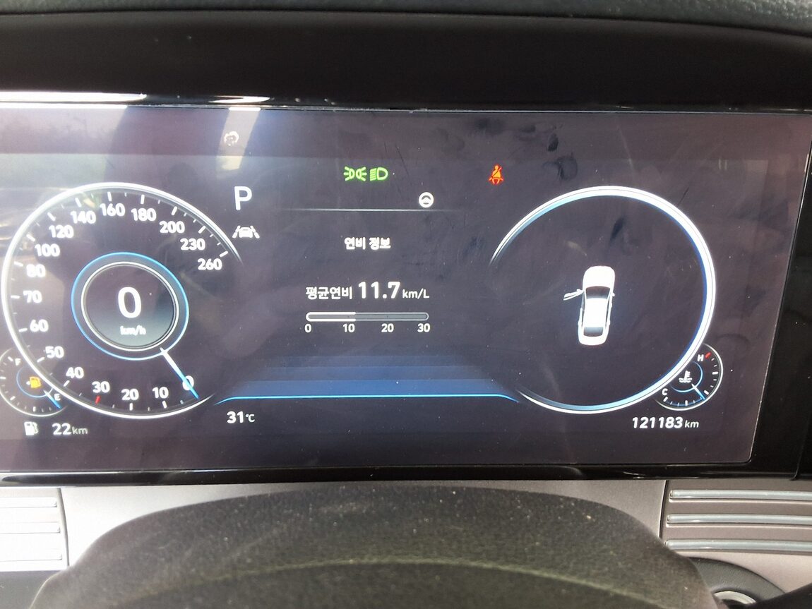 HYUNDAI THE NEW GRANDEUR IG GASOLINE 2.5 LE BLANC 2022 - zdjęcie 9