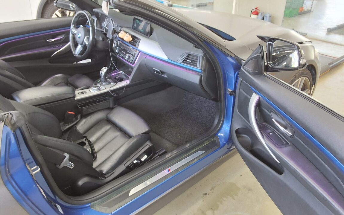BMW 4 SERIES (1ST GEN) CONVERTIBLE 428i 2016 - zdjęcie 12