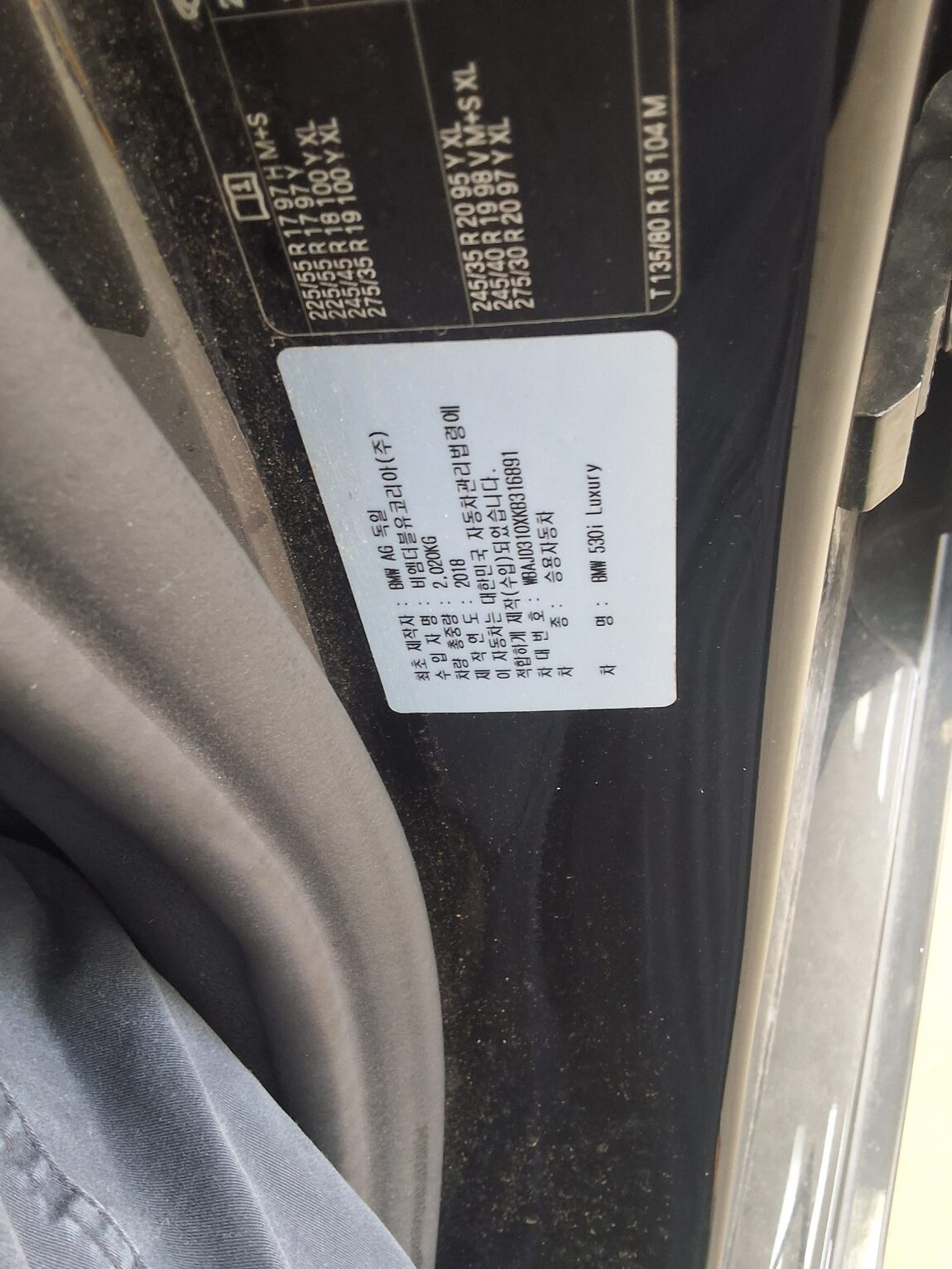 BMW 5 SERIES (7TH GEN) 530i LUXURY LINE PLUS 2019 - zdjęcie 17