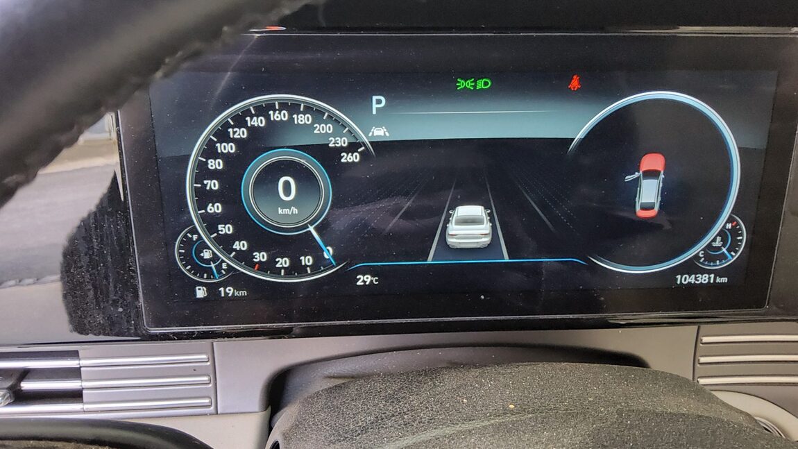 HYUNDAI THE NEW GRANDEUR IG GASOLINE 2.5 LE BLANC 2022 - zdjęcie 9