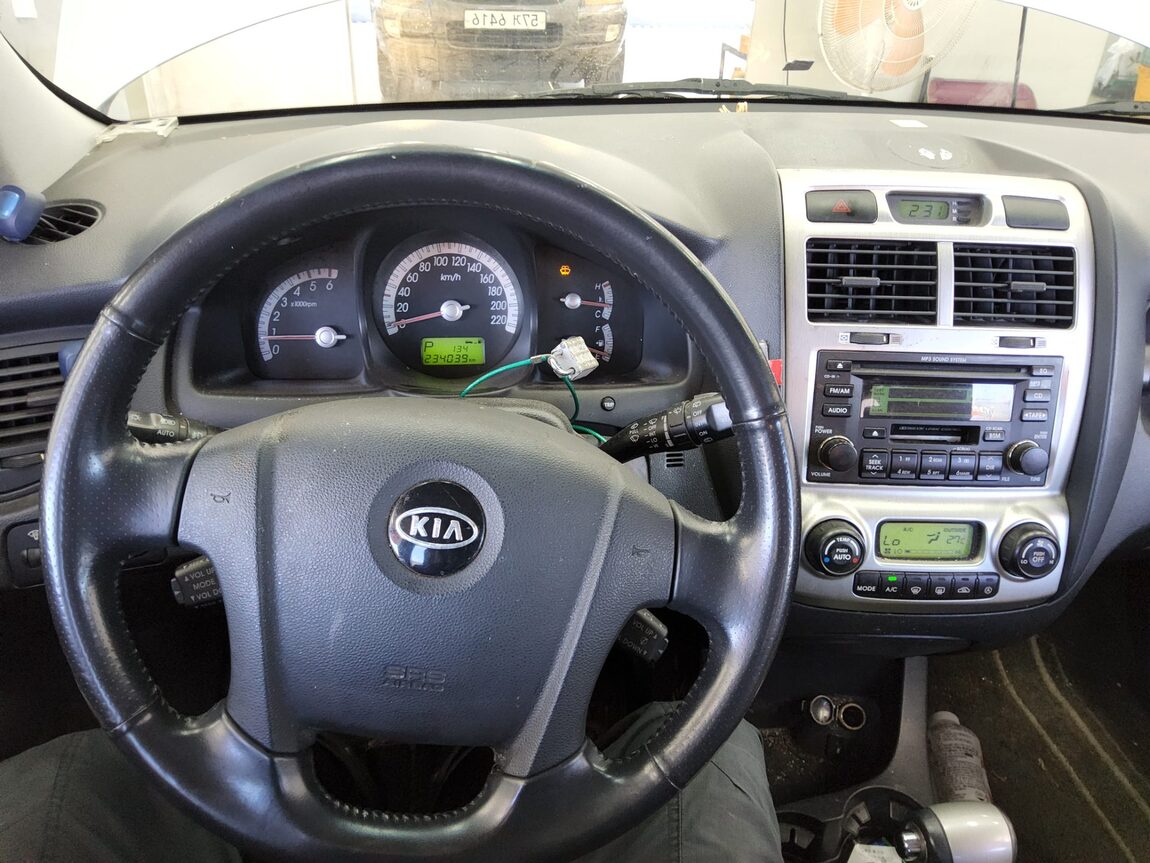 KIA NEW SPORTAGE DIESEL 2.0 VGT 2WD TLX PREMIUM MODEL 2007 - zdjęcie 17