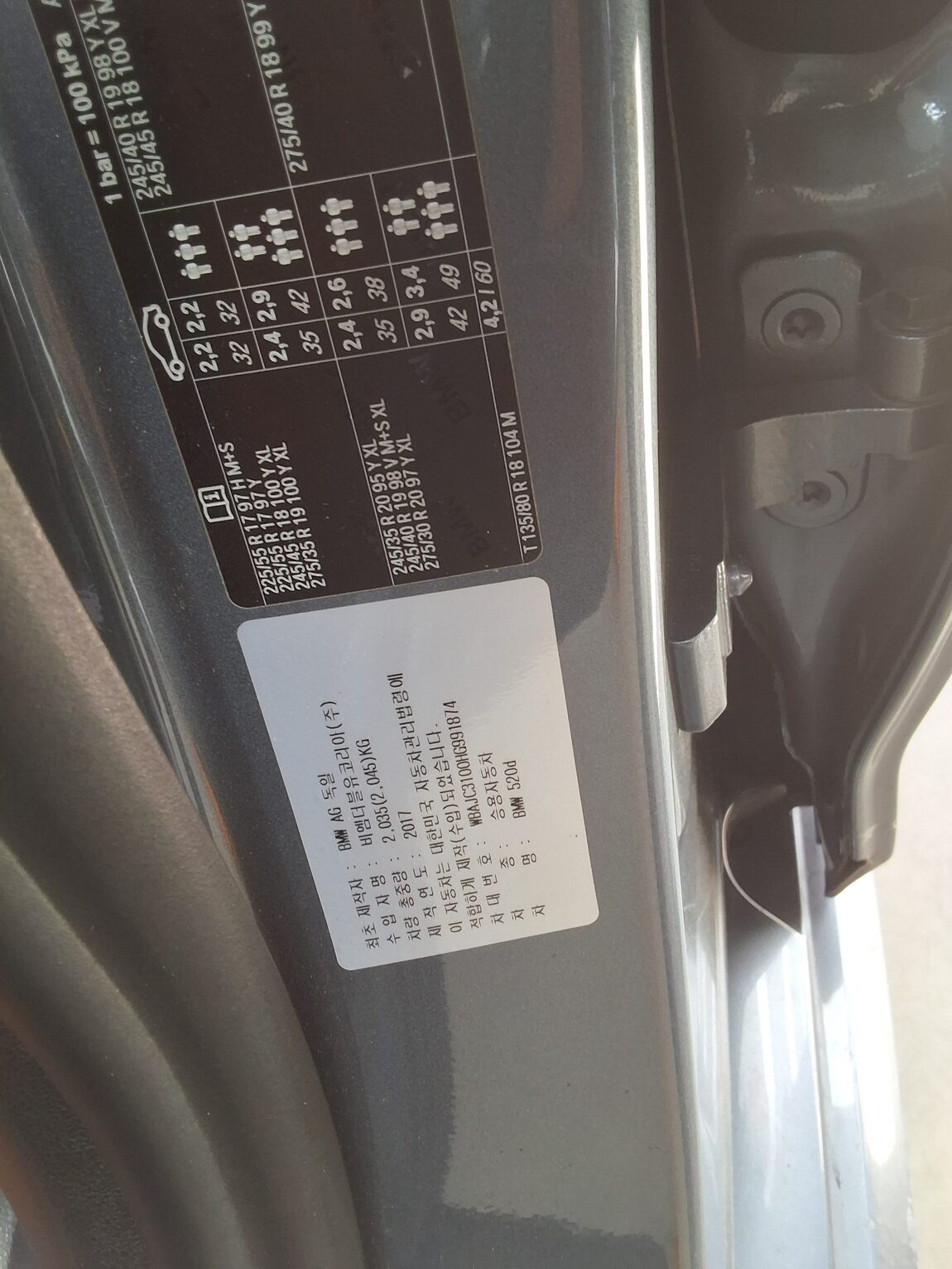 BMW 5 SERIES (7TH GEN) 520d M SPORT PACK 2017 - zdjęcie 17