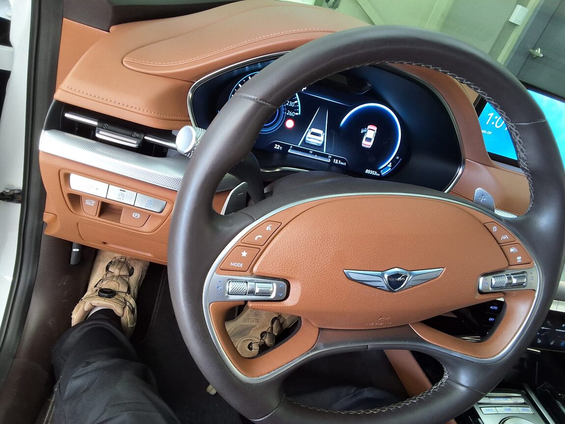 GENESIS THE ALL NEW G80 GASOLINE 3.5 AWD BASE MODEL 2022 - zdjęcie 23