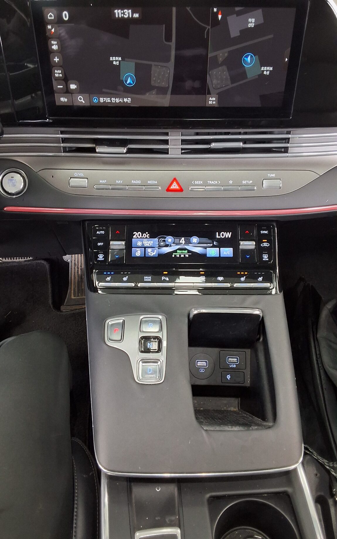 HYUNDAI THE NEW GRANDEUR IG HYBRID 2.4 HEV CALLIGRAPHY 2020 - zdjęcie 18