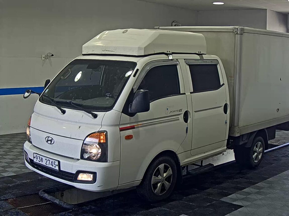 HYUNDAI PORTER II BUILT-IN BOX TRUCK DOUBLE CAB 2018 - zdjęcie 2