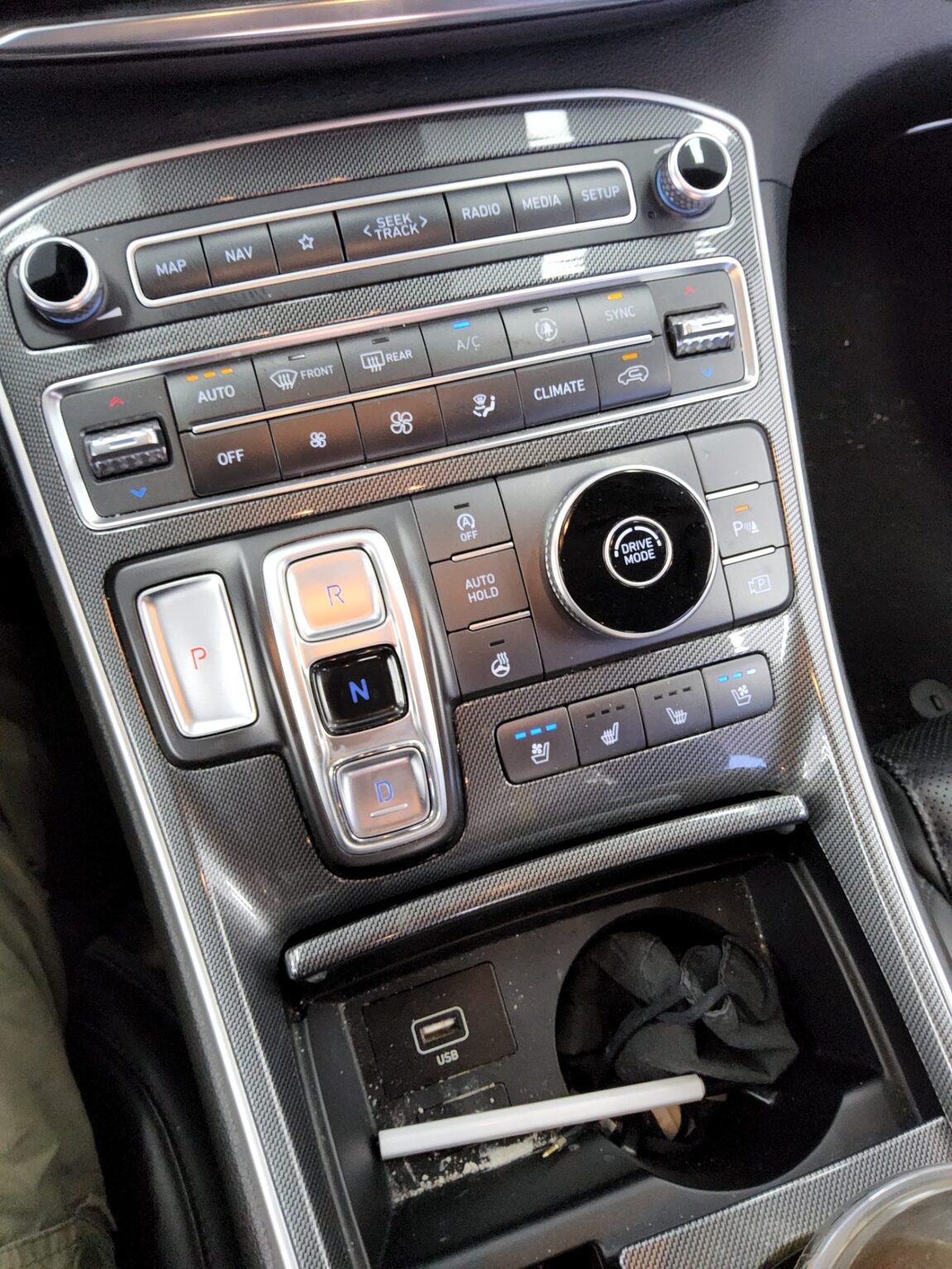 HYUNDAI THE NEW SANTA FE DIESEL 2.2 2WD PRESTIGE 2021 - zdjęcie 19