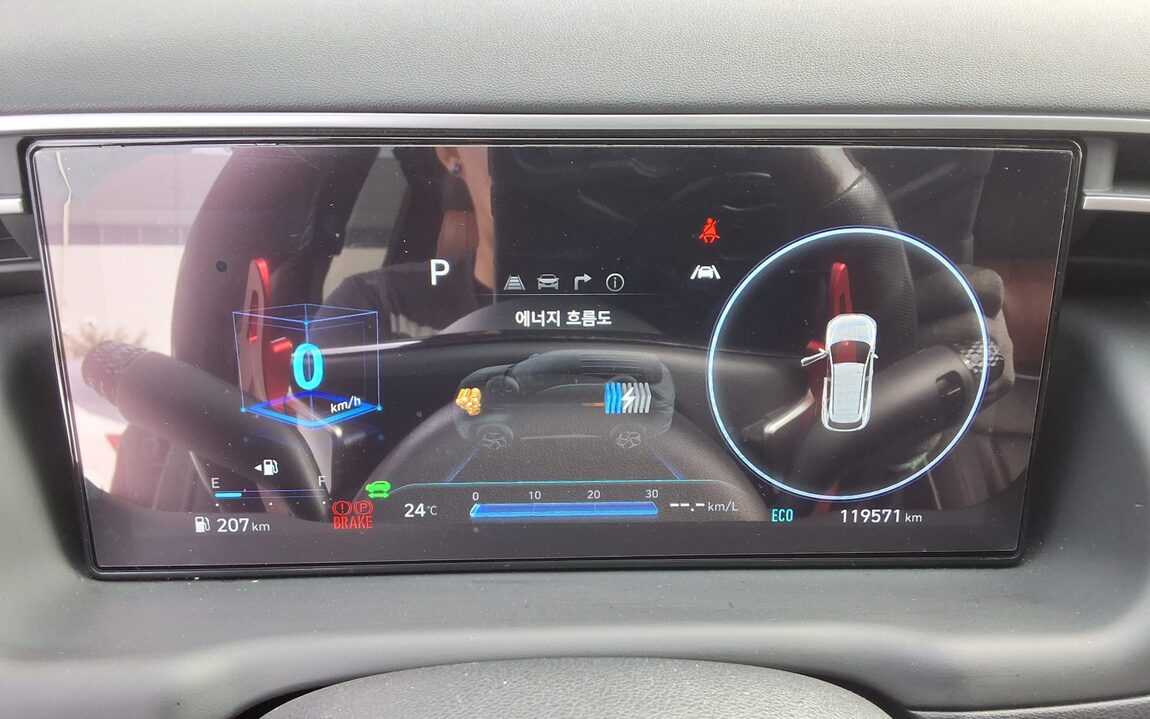 HYUNDAI THE ALL NEW TUCSON HYBRID 1.6 HEV 2WD INSPIRATION 2021 - zdjęcie 9