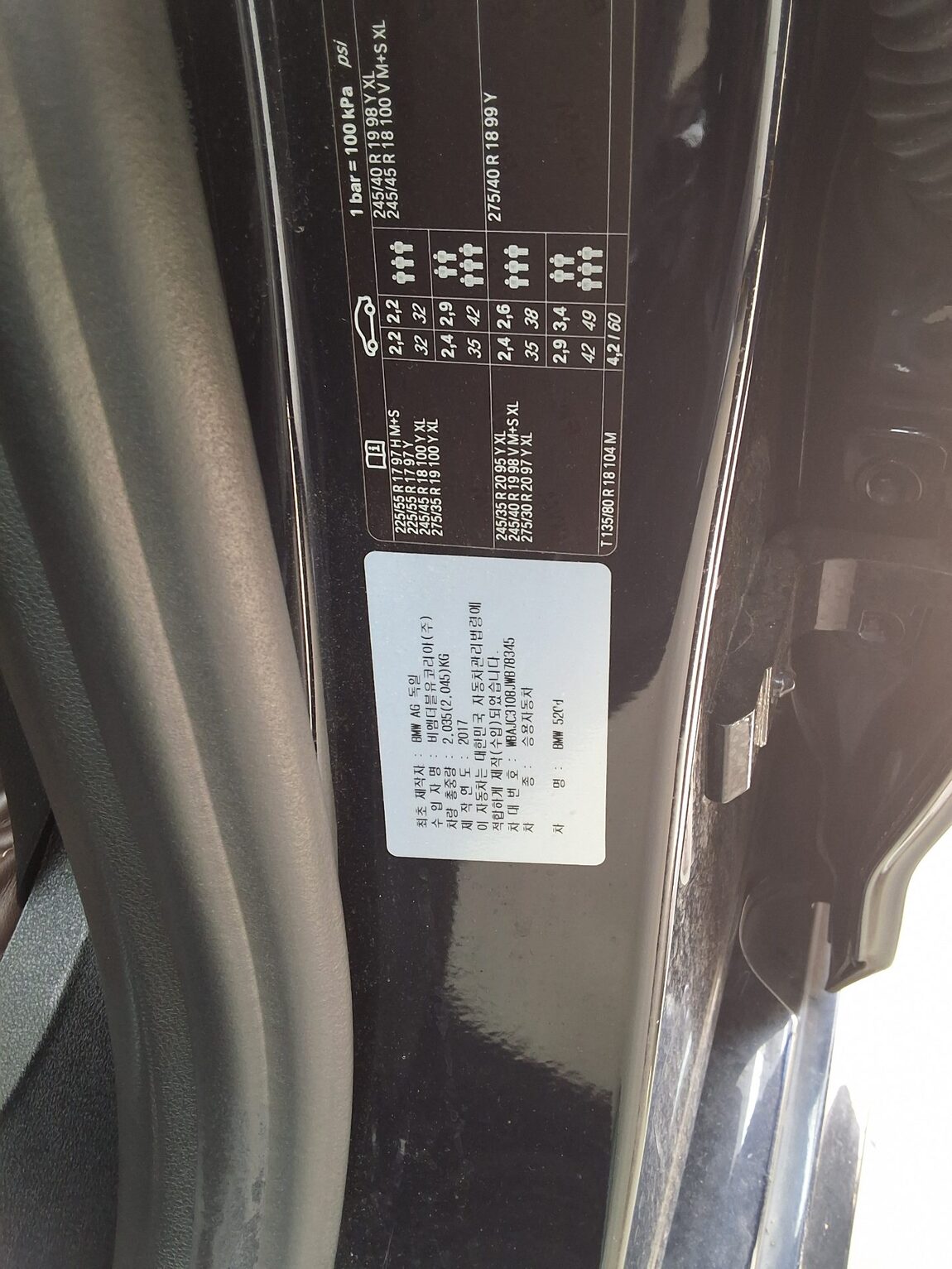 BMW 5 SERIES (7TH GEN) 520d M SPORT PACK PLUS 2018 - zdjęcie 17