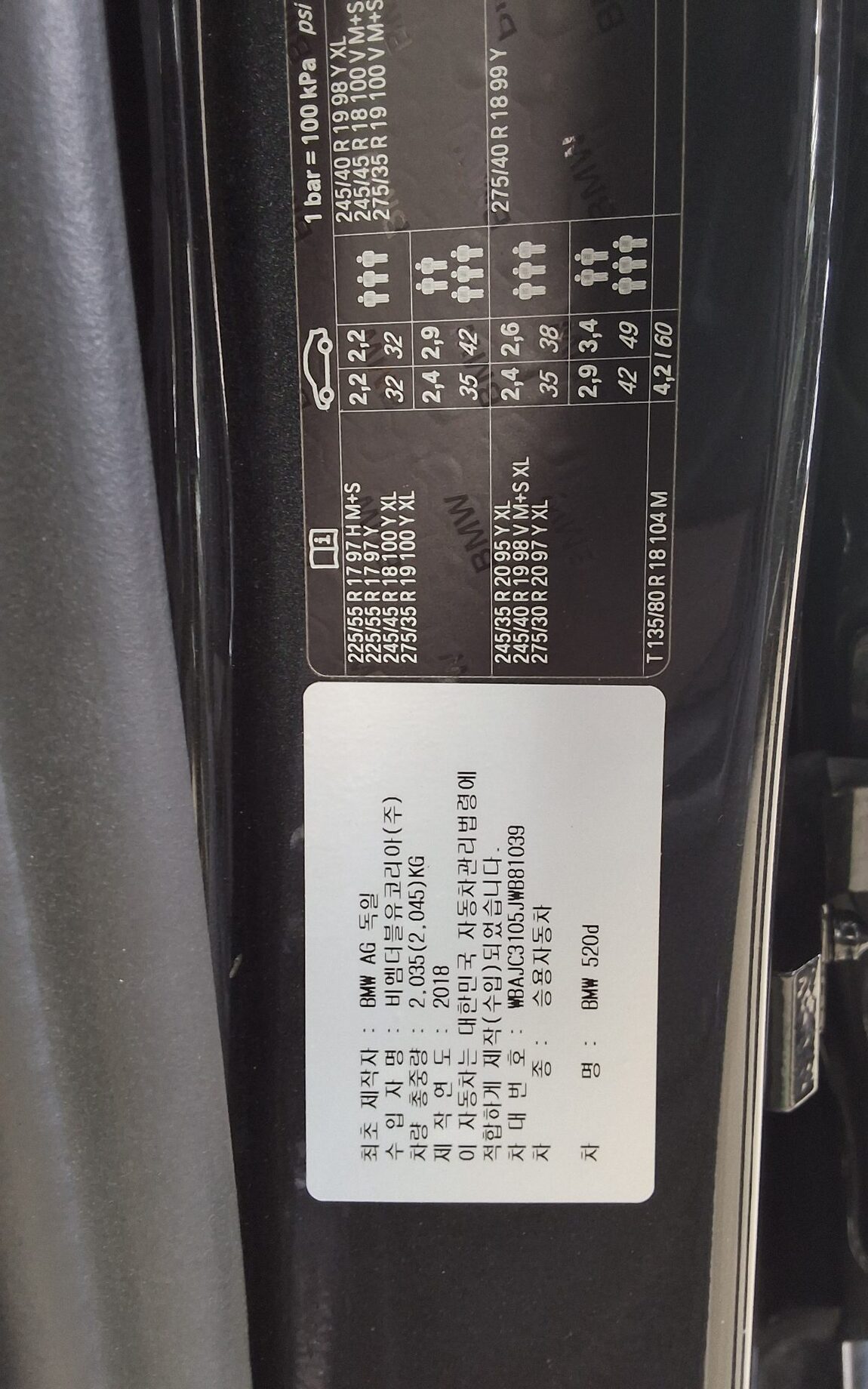BMW 5 SERIES (7TH GEN) 520d LUXURY LINE PLUS 2018 - zdjęcie 16