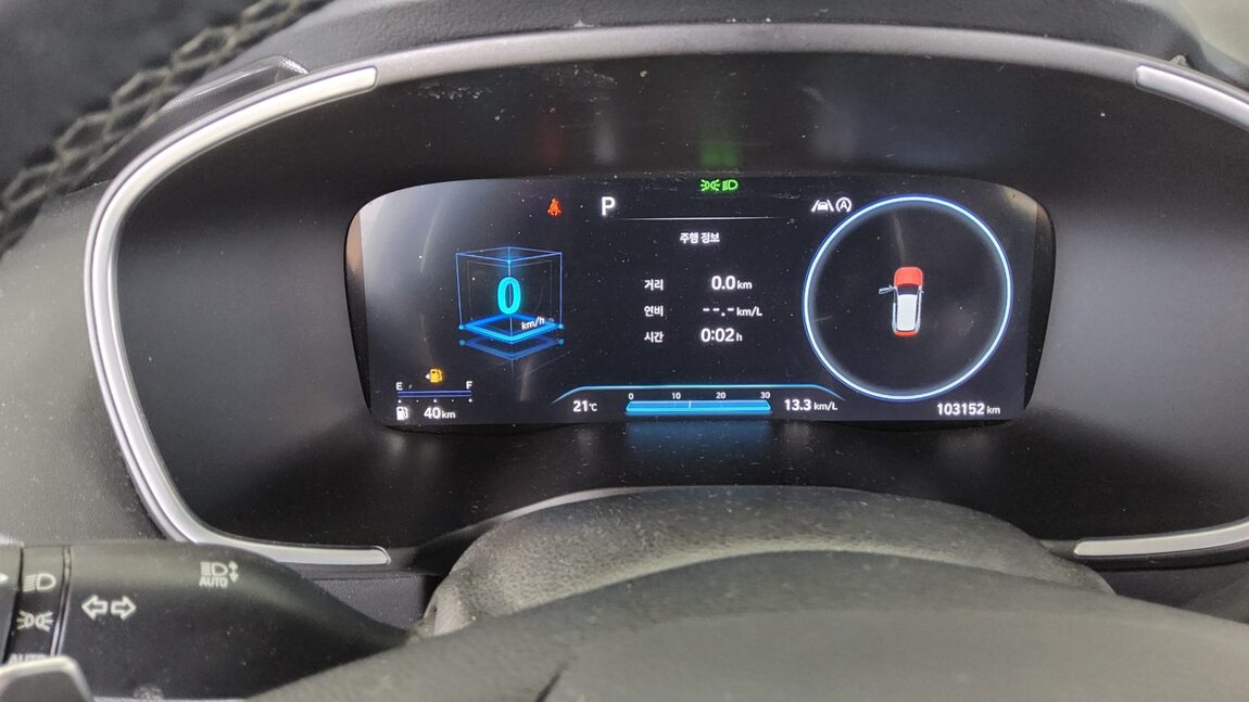 HYUNDAI THE NEW SANTA FE DIESEL 2.2 2WD PRESTIGE 2021 - zdjęcie 9