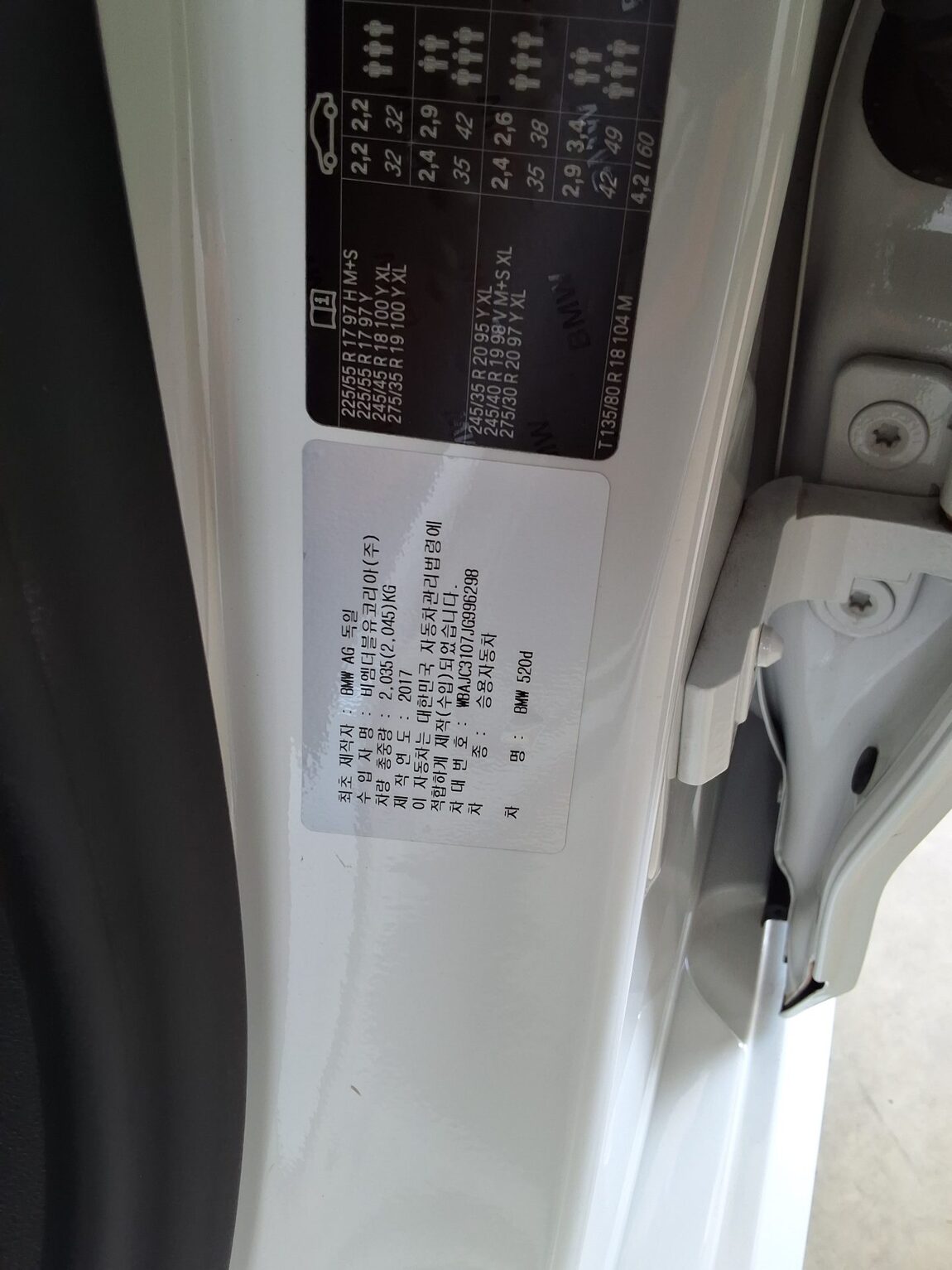 BMW 5 SERIES (7TH GEN) 520d M SPORT PACK SPECIAL 2018 - zdjęcie 17