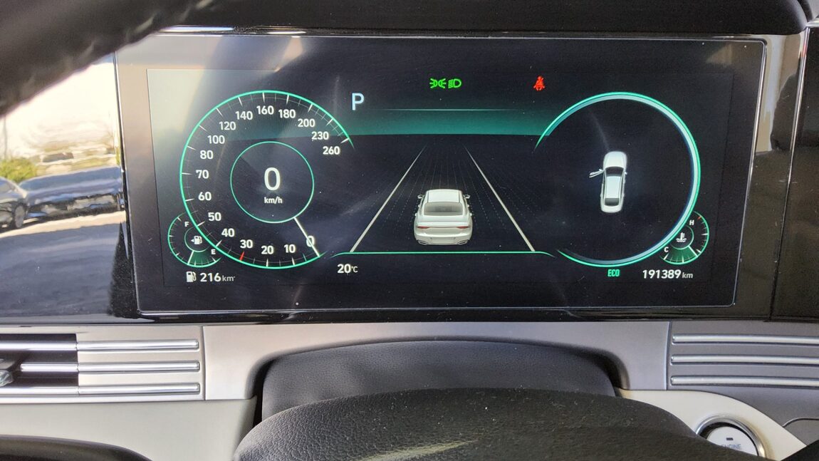 HYUNDAI THE NEW GRANDEUR IG GASOLINE 2.5 LE BLANC 2022 - zdjęcie 9