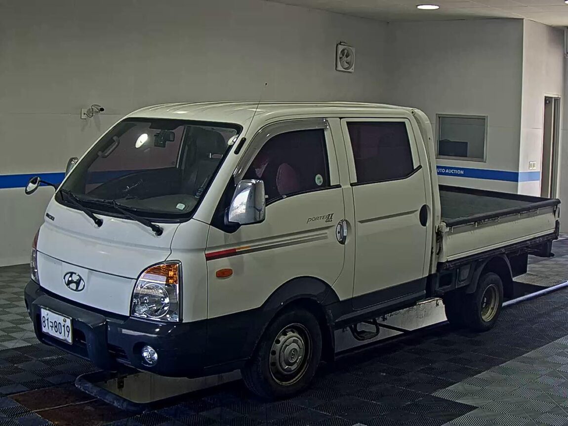 HYUNDAI PORTER II CRDi DOUBLE CAB EXTRA LONG WHEELBASE GOLD 2012 - zdjęcie 2