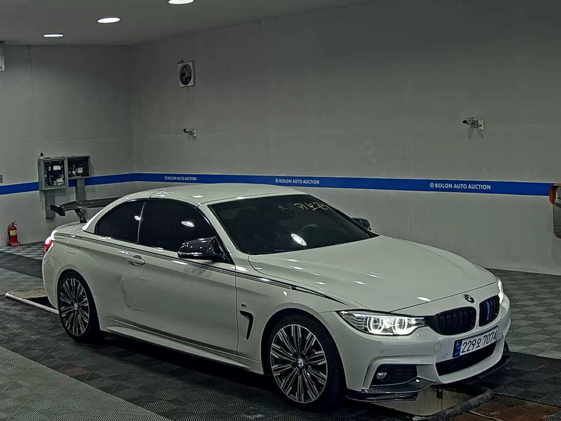 BMW 4 SERIES (1ST GEN) CONVERTIBLE 428i 2016 - zdjęcie 3